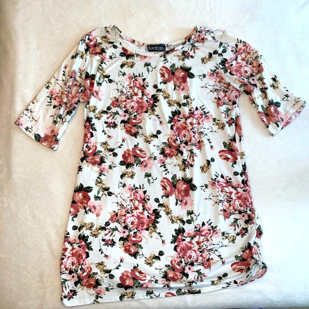 Floral Maternity Top